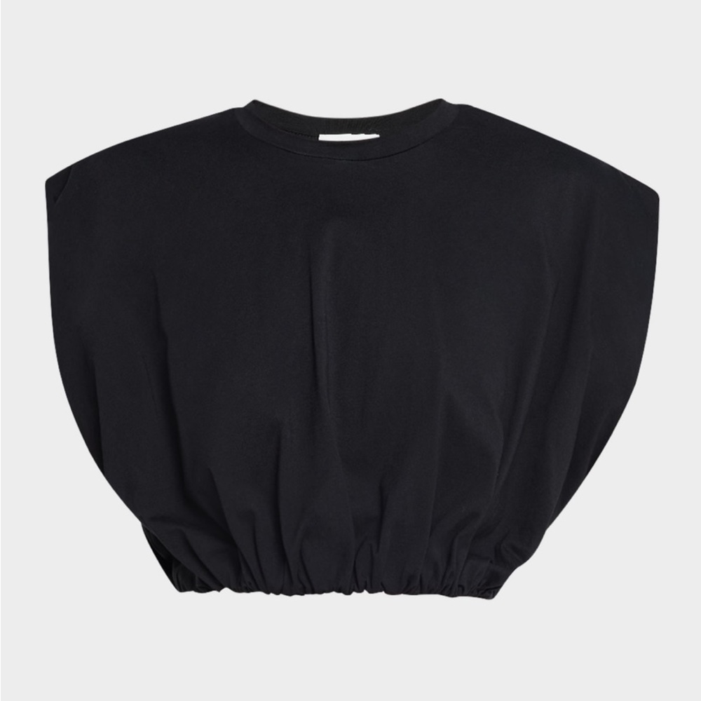 A.L.C. Black Crop Top - Picture 4 of 5